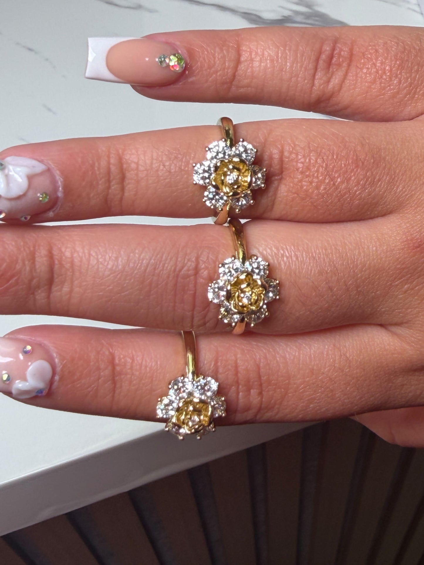 Golden Bloom Ring