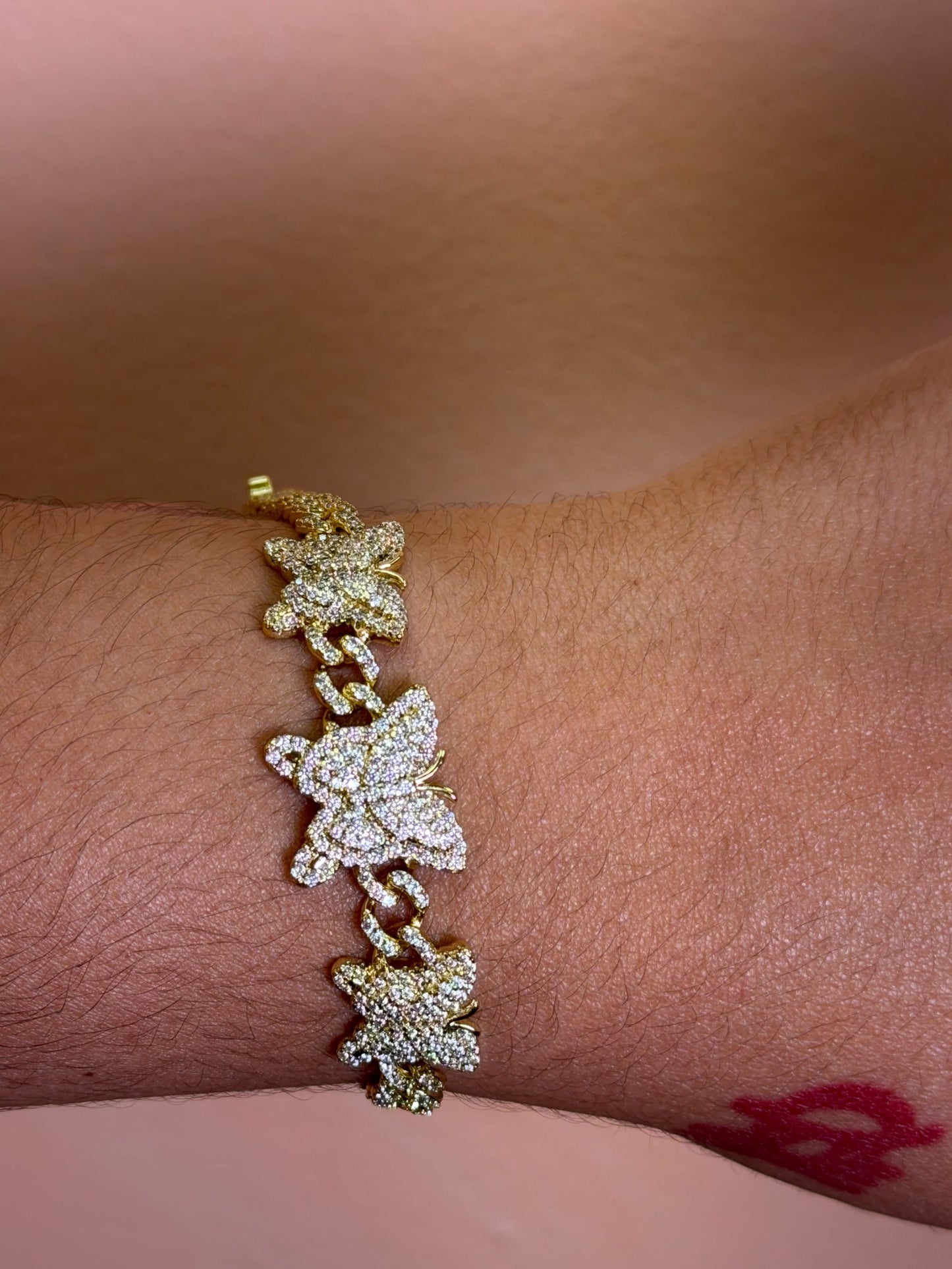 Butterfly bracelet luxe