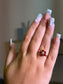 Red flower ring