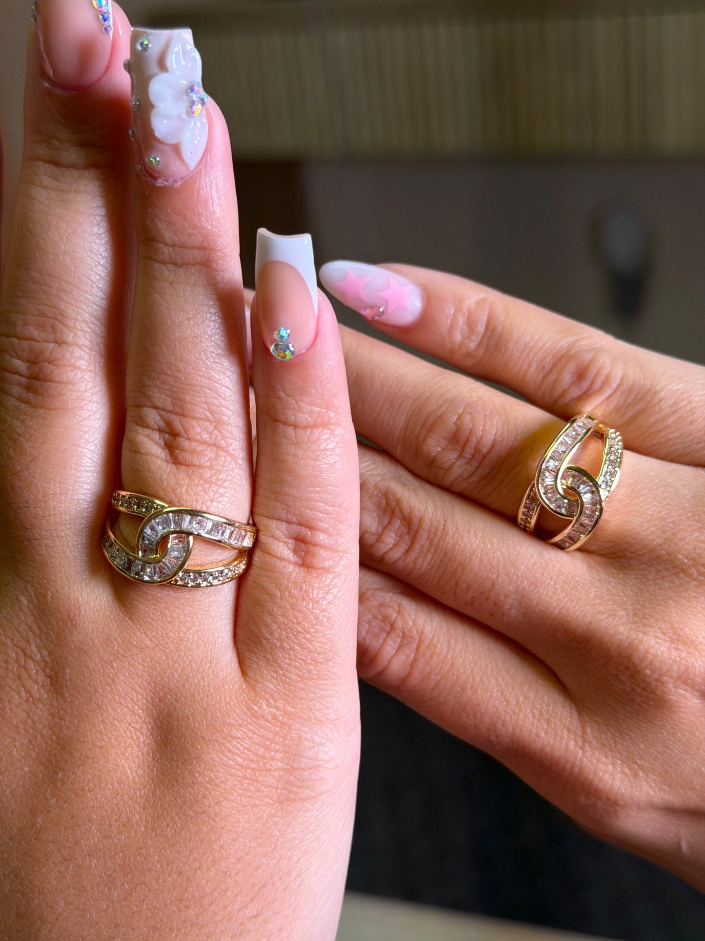 Intertwined Luxe Ring