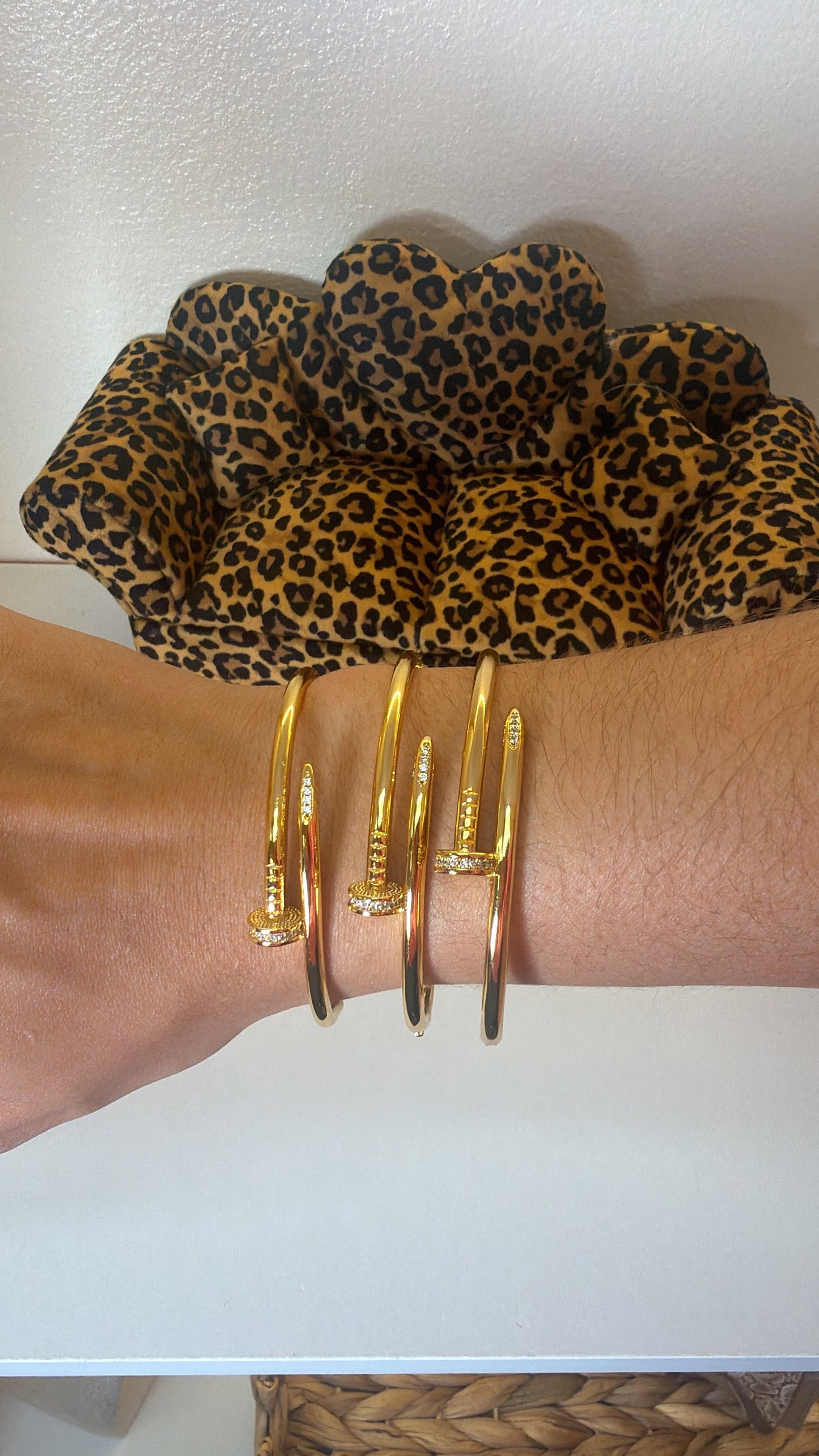 Golden Nail Cuff