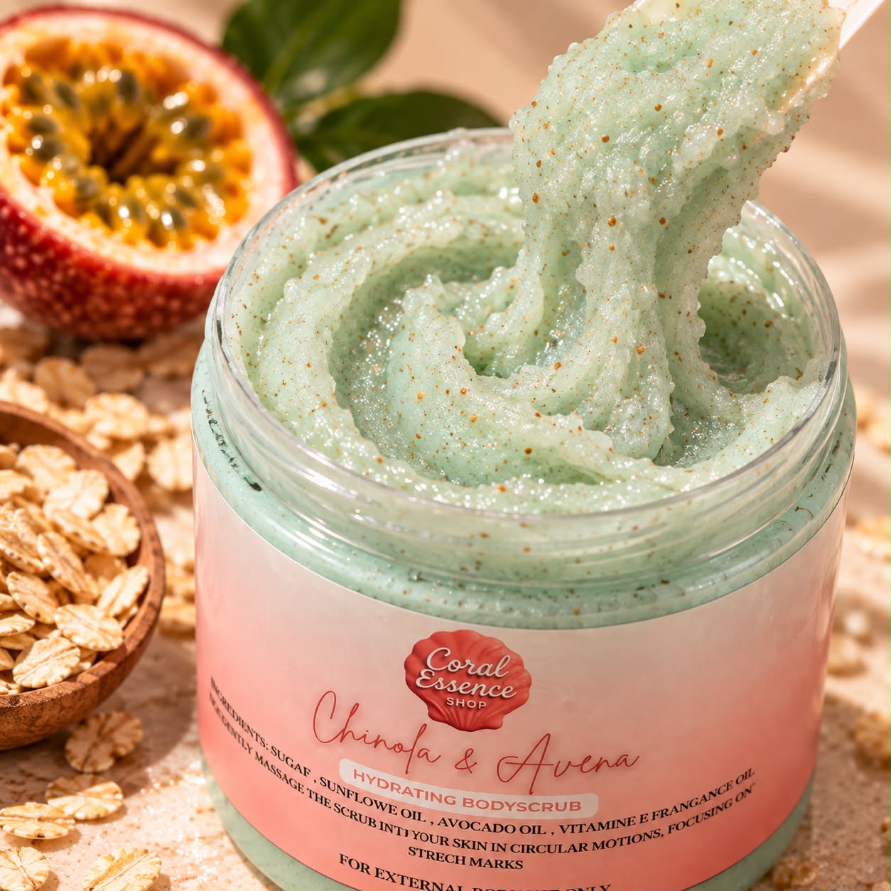 Body scrub chinola & avena