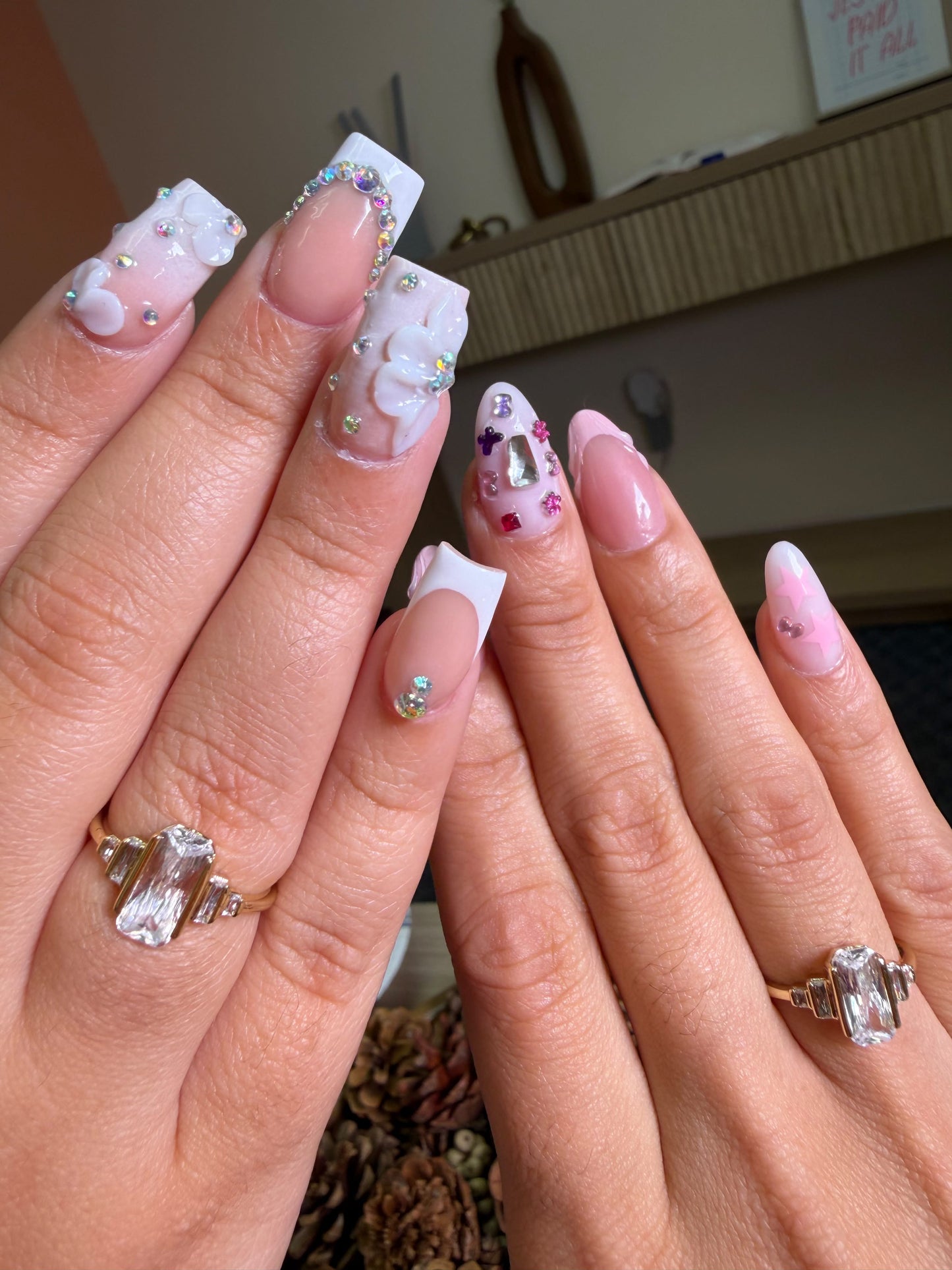 Crystal Edge Ring